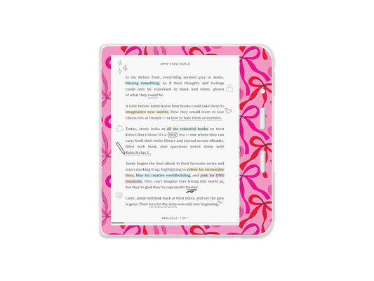 Pink Bows Skin Decal