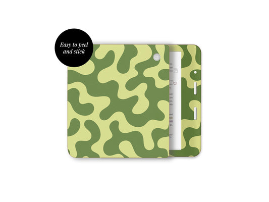Green Abstract Camo Skin Decal