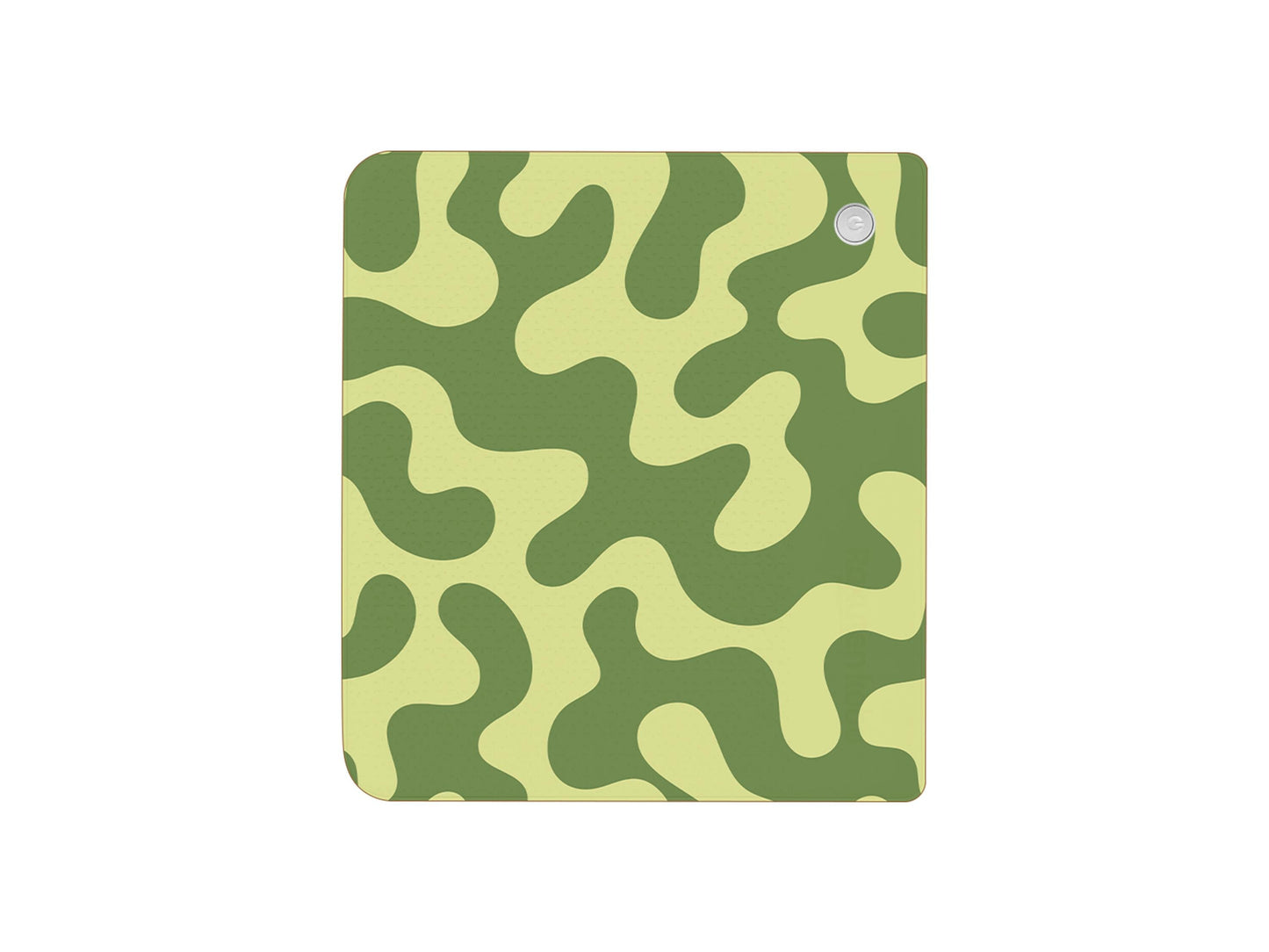 Autocollant pour Kobo à motif camouflage abstrait vert | Housse en vinyle Kobo | Cadeau littéraire | Accessoire de liseuse