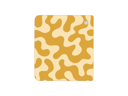 Autocollant Peau Kobo Motif Camouflage Abstraction Jaune | Housse en Vinyle Kobo | Cadeau pour les lecteurs | Accessoire liseuse