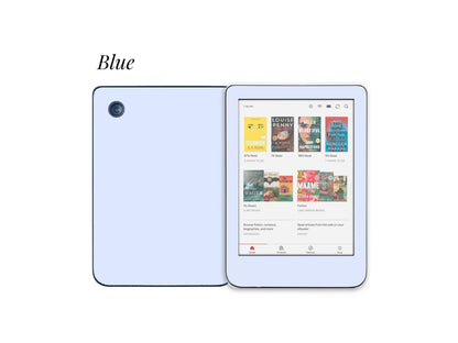 Autocollant pour Kobo Couleurs Pastel | Housse en vinyle pour Kobo | Cadeau littéraire | Accessoire de liseuse