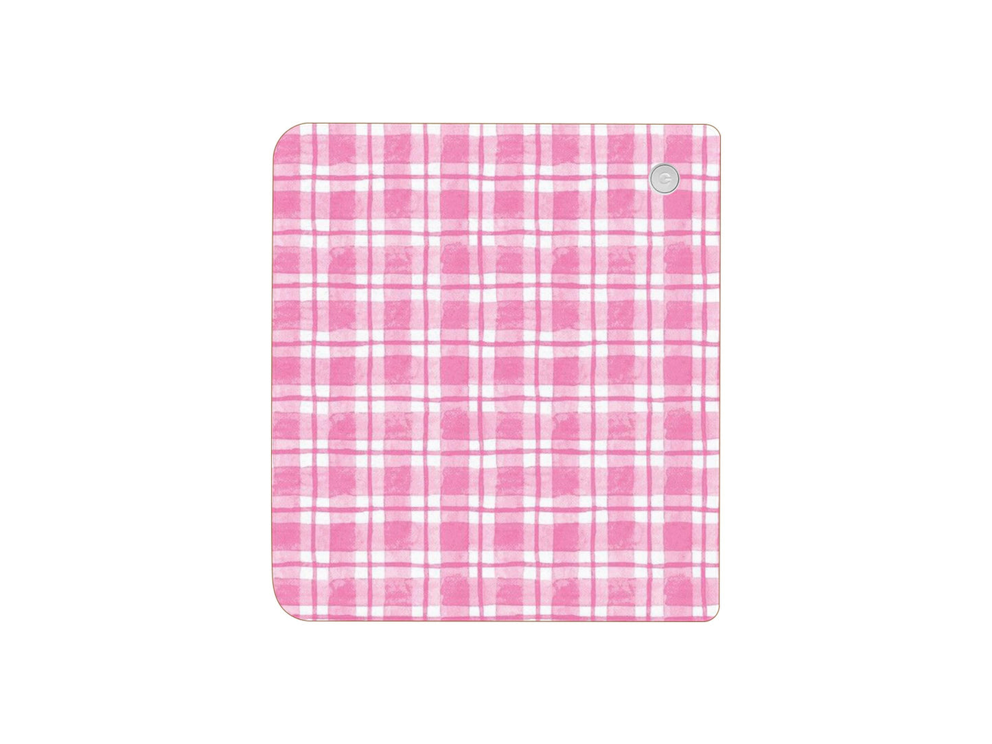 Pink Plaid Skin Decal
