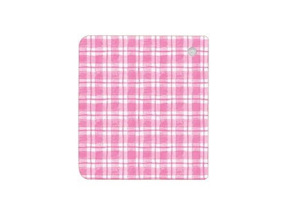 Pink Plaid Skin Decal