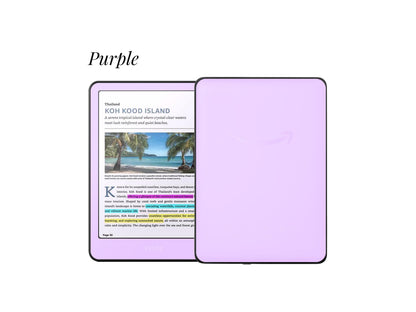 Décalcomanie Pastel pour Kindle | Housse en vinyle pour Kindle | Cadeau littéraire | Accessoire pour liseuse