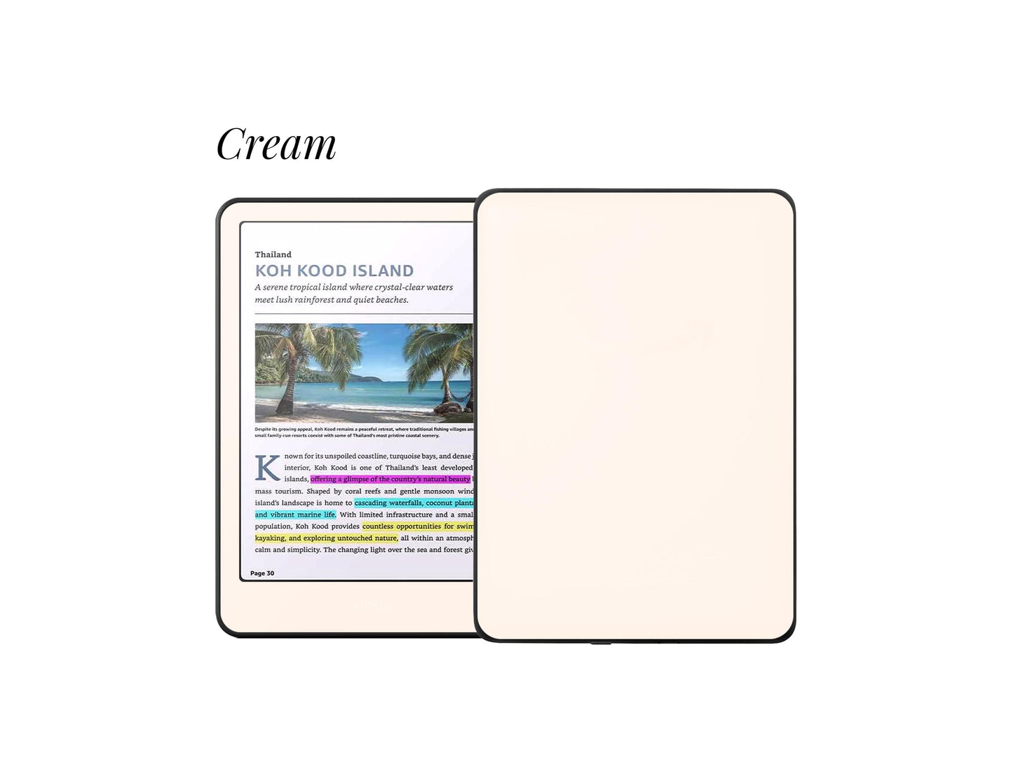 Décalcomanie Pastel pour Kindle | Housse en vinyle pour Kindle | Cadeau littéraire | Accessoire pour liseuse