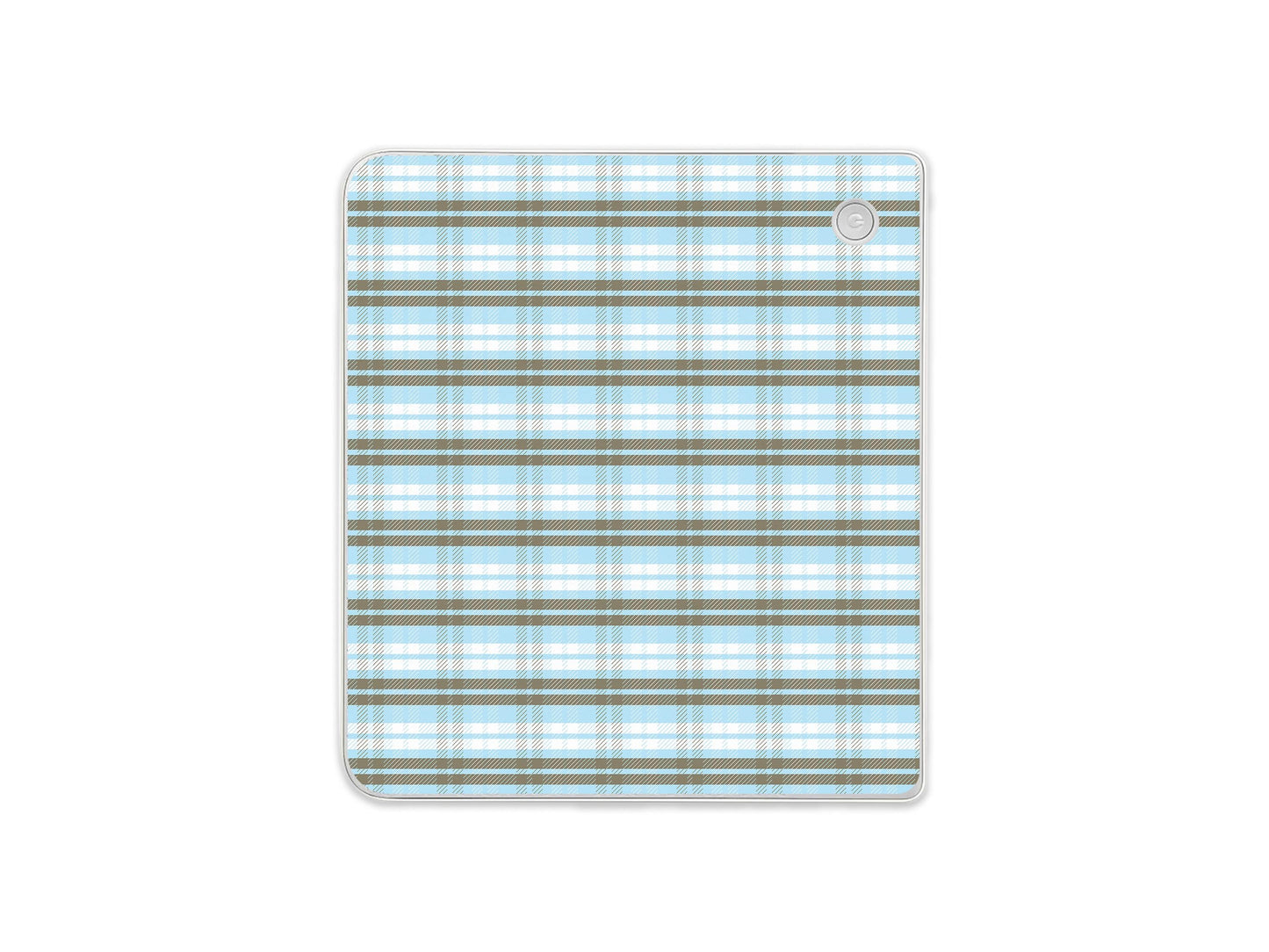 Blue Plaid Skin Decal