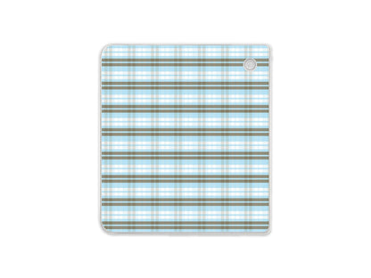 Blue Plaid Skin Decal