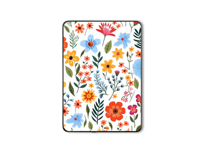 Décalcomanie pour Kindle : Motifs floraux tropicaux | Housse en vinyle pour Kindle | Cadeau pour les lecteurs | Accessoire pour liseuse