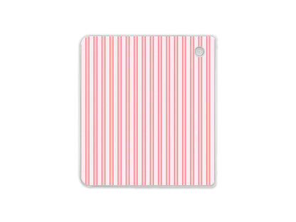 Autocollant Kobo à rayures roses | Housse en vinyle Kobo | Cadeau littéraire | Accessoire de liseuse