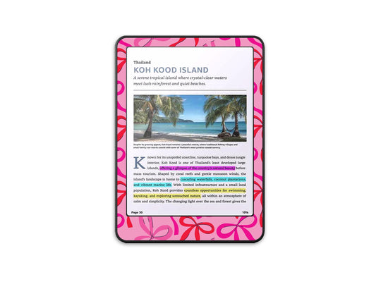 Pink Bows Skin Decal
