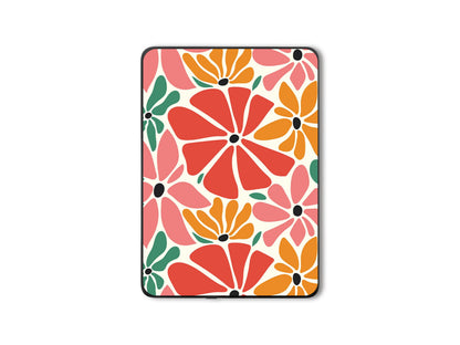 Autocollant pour Kindle à fleurs tropicales | Housse en vinyle pour Kindle | Cadeau pour les lecteurs | Accessoire pour liseuse